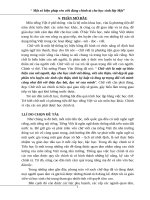 Một số biện pháp rèn viết đúng chính tả cho học sinh lớp một 