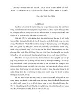 Bài tham luận trịnh duy nhân