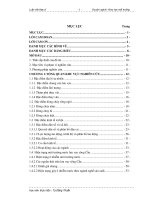 Ứng dụng mô hình MIKE 11 đánh giá diễn biến chất lượng nước lưu vực sông cầu 