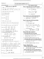 Tải Tóm Tắt Lý Thuyết Và Công Thức Hình Học 12 Ngắn Gọn và Đầy Đủ