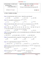 Tải 15 Đề Thi Học Kì 1 Môn Toán Lớp 10 Tự Luận & Trắc Nghiệm Có Đáp Án