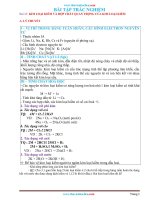 Trắc Nghiệm Hóa 12 Bài 25: Kim Loại Kiềm Và Các Hợp Chất Quan Trọng Có Đáp Án - Hóa Học Lớp 12 - Thư Viện Học Liệu