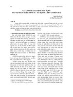 Cải cách hành chính tác động đến sự phát triển kinh tế - xã hội của Thừa Thiên Huế