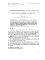 Vận dụng cách hỏi của Pisa trong kiểm tra kĩ năng sử dụng bảng tính excel để phát triển năng lực ứng dụng công nghệ thông tin cho học sinh lớp 7 trung học cơ sở
