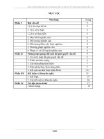 Một số biện pháp giáo dục kỹ năng tự phục vụ cho trẻ 4 5 tuổi trong trường mầm non 