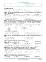 Bộ Đề Thi Học Kỳ 1 Hóa 11 Có Đáp Án - Hóa Học Lớp 11 - Thư Viện Học Liệu