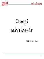 Bài giảng Máy xây dựng: Chương 2 - ThS. Vũ Văn Nhân