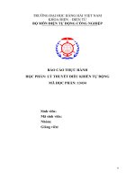 bao cao thuc hanh li thuyet dieu khien tu dong