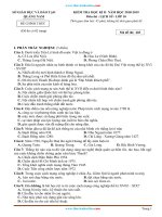 Đề Thi Học Kỳ 2 Môn Sử Lớp 10 Quảng Nam 2018-2019 Có Đáp Án - Lịch Sử Lớp 10 - Thư Viện Học Liệu