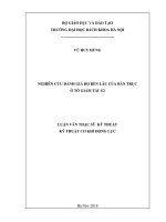 Nghiên cứu đánh giá độ bền lâu của bán trục ô tô giảm tải 12