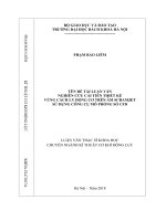 Nghiên cứu cải tiến thiết kế vùng cách ly động cơ trên âm scramjet sử dụng công cụ mô phỏng số CFD