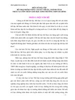 Ứng dụng một số bài tập bổ trợ chuyên môn trong giảng dạy và lựa chọn một số bài tập khắc phục những sai lầm thường mắc của kỹ thuật nhảy xa kiểu “ưỡn thân”cho học sinh khối lớp 12  trường 