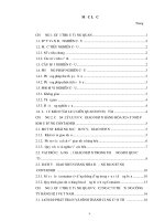 Luận văn - Phân tích hoạt động giao nhận hàng hóa xuất nhập khẩu bằng container tại Cảng Cần Thơ