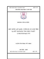 ĐẶC điểm lâm SÀNG, CHẨN đoán HÌNH ẢNH và kết QUẢ điều TRỊ PHẪU THUẬT u NGUYÊN bào tủy 