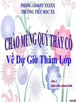 Bài giảng powerpoint TNXH lớp 2 - Loài vật sống ở đâu » Tài liệu miễn phí cho Giáo viên, học sinh.