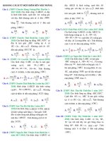 KHOẢNG CÁCH GIỮA các yếu tố 