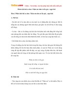 Bài văn mẫu: Phân tích bài ca dao Thân em như củ ấu gai... ngọt bùi