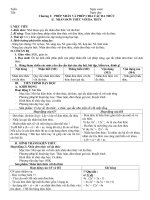 Giáo án đại số 8 theo 5 hoạt động năm học 2020-2021 (công văn 3280)