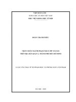 luận văn thạc sĩ nhân thân người phạm tội cướp tài sản trên địa bàn quận 3, thành phố hồ chí minh 