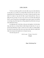 Hoàn thiện công tác quản lý chi phí các dự án đầu tư xây dựng công trình sử dụng vốn ngân sách nhà nước trên địa bàn thành phố phủ lý 