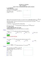 CHUYÊN đề BIỂU DIỄN số PHỨC và các bài TOÁN MAX MIN 