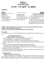 NGUYEN DU CUOC DOI SU NGHIEP