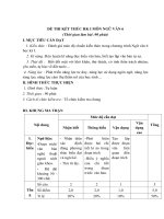 Đề kiẻm tra Ngữ văn giữa kì và cuối kì 1 môn Ngữ văn lớp 6,7,8,9 năm 2020