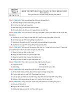 ĐỀ THAM KHẢO THI THPT QUỐC GIA 2018 - 18