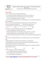 ĐỀ THAM KHẢO THI THPT QUỐC GIA 2018 - 12