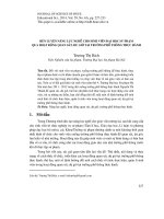 Rèn luyện năng lực nghề cho sinh viên đại học sư phạm qua hoạt động quan sát, dự giờ tại trường phổ thông thực hành