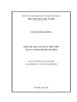 Thực hành quyền công tố trong điều tra các vụ án lừa đảo chiếm đoạt tài sản từ thực tiễn thành phố hồ chí minh 