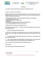 CHƯƠNG 4 VẬT LIỆU VÀ ĐƯỜNG ỐNG DÙNG CHO MẠNG LƯỚI THOÁT NƯỚC 4.1 YÊU CẦU ĐỐI VỚI VẬT LIỆU ỐNG Bao gi...