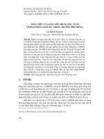 Nhận thức của giáo viên trung học cơ sở về hoạt động giáo dục trong trường phổ thông