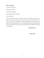 Nghiên cứu đề xuất giải pháp nâng cao năng lực quản lý trong hoạt động đấu thầu của công ty trách nhiệm hữu hạn một thành viên khai thác công trình thủy lợi quảng bình 