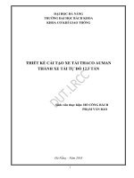 Thiết kế cải tạo xe tải thaco auman thành xe tải tự đỗ 12 5 tấn 