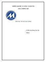 Tiểu luận môn Thanh toán quốc tế: Giải pháp quản trị rủi ro lãi suất tại ngân hàng TMCP Công thương Việt Nam - chi nhánh Đồng Nai