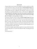 Nghiên cứu đề xuất giải pháp quản lý chất lượng thi công công trình xây dựng của nhà thầu thi công công ty cổ phấn địa ốc hưng phú, áp dụng cho dự án khu đô thị mới hưng phú   thành phố tuy hòa 