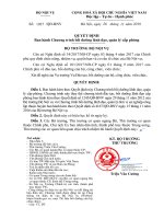 Chương trình bồi dưỡng lãnh đạo, quản lý cấp phòng năm 2020