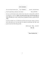 Nghiên cứu đánh giá hiện trạng và đề xuất giải pháp cải thiện chất lượng nước sông trường giang, tỉnh quảng nam phục vụ phát triển bề vững 