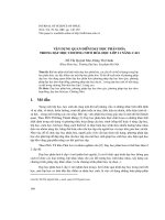 Vận dụng quan điểm dạy học phân hóa trong dạy học chương nitơ Hóa học lớp 11 nâng cao