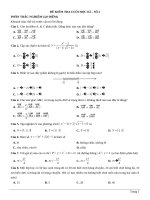 Đề cuối học kì   số 2