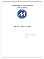 Tiểu luận môn thanh toán quốc tế giải pháp quản trị rủi ro lãi suất tại ngân hàng TMCP công thương việt nam   chi nhánh đồng nai 