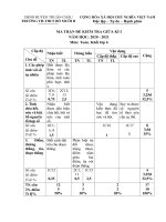 Đề thi giữa kì 1 Toán 6 năm 2020 - 2021 trường TH&THCS Bó Mười B - Sơn La - THCS.TOANMATH.com