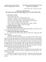 Báo cáo thành tích cá nhân đề nghị tặng thưởng bằng khen của chủ tịch UBND tỉnh (giáo viên)