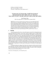 Vận dụng dự án vào dạy học và kiểm tra đánh giá theo định hướng phát triển năng lực nội dung “soạn thảo văn bản” cho học sinh lớp 10 trung học phổ thông