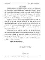 ĐỀ TÀI TRẦN THỊ VĂN LONG SƠN ĐÃ CHỈNH SỬA