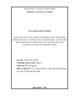 Sáng kiến kinh nghiệm, SKKN   giảng dạy phần chủ nghĩa xã hội khoa học trong môn những nguyên lý cơ bản của chủ nghĩa mác   lê nin theo định hướng phát triển năng lực cho sinh viên k28 trường cao đẳng sư phạm hòa bình