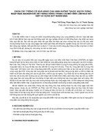 Chọn cây trồng có khả năng chịu mặn không thuộc họ cây rừng ngập mặn (Mangrove) để trồng rừng trong các mô hình lâm ngư kết hợp và vùng đất nhiễm mặn