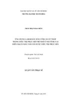 Ứng dụng laser bán dẫn công suất thấp trong điều trị phục hồi trí nhớ ở người bị tai biến mạch máu não đã được điều trị phục hồi