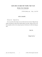 Nghiên cứu giải pháp chống thấm và ổn định cho đập đất hồ chứa nước chống lũ lộc an 